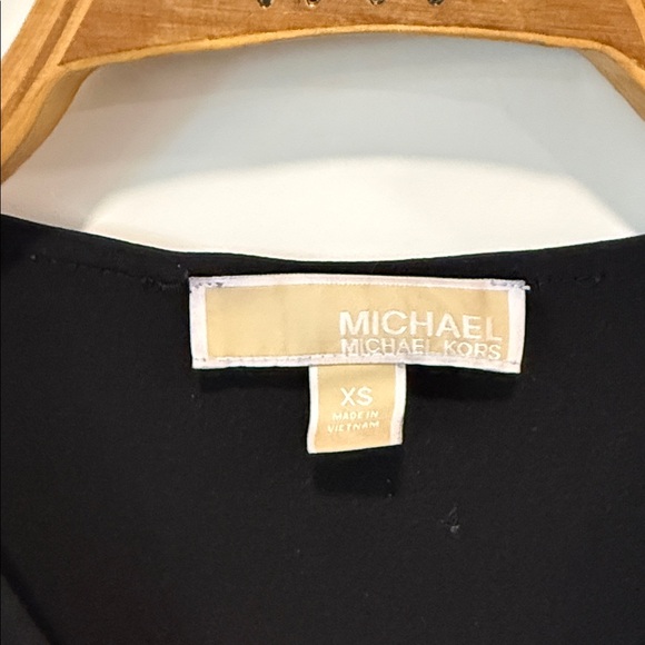 Michael Kors Black Zip-Front Utility Jumpsuit size XS - Picture 6 of 9